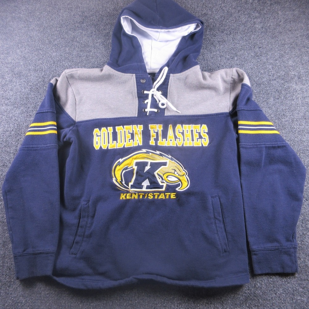 Kent State Golden Flashes Sweatshirt Mens‎ Medium Blue NCAA Colosseum Athletics